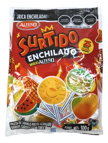 PALETA SURTIDO ENCHILADO MAXI ALTEÑO C/25