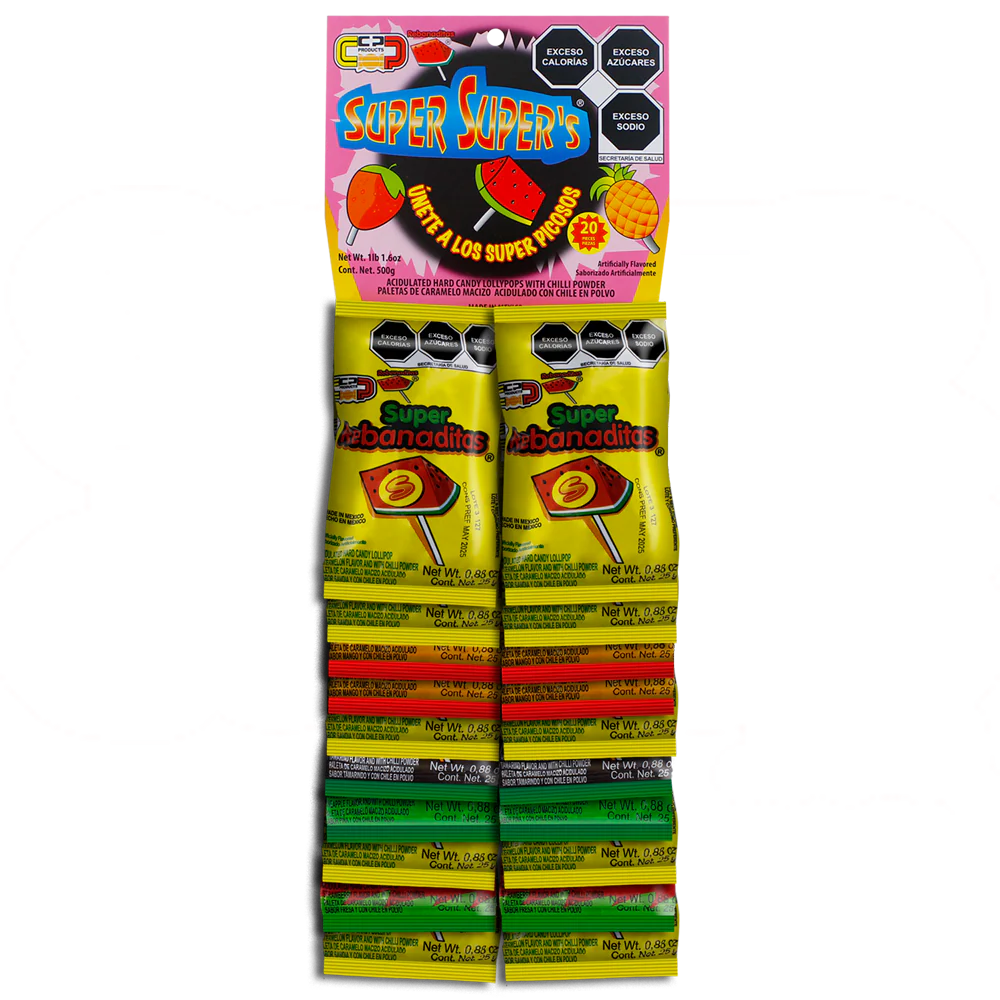 PALETA SUPER SUPERS C/20