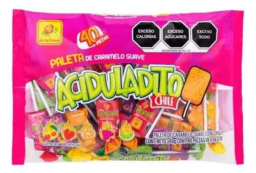 PALETA SUAVE ACIDULADITO C/40
