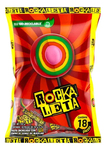 PALETA ROCKALETA C/18