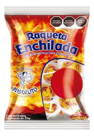 PALETA RAQUETA MIGUELITO C/40