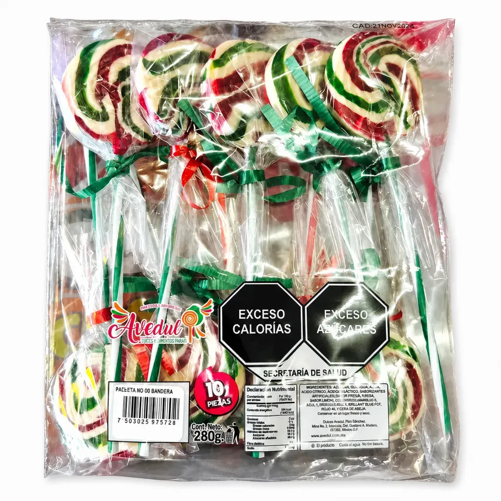 PALETA RAQUETA ESPIRAL C/10