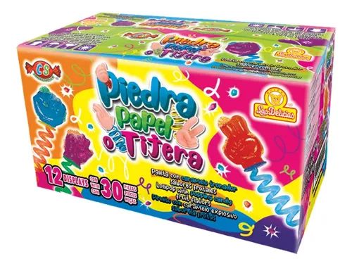 PALETA PIEDRA PAPEL O TIJERA C/30