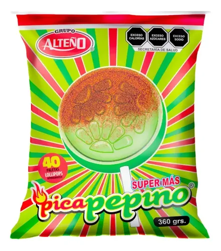PALETA PICAPEPINO SUPER MAS C/40