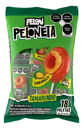 PALETA PELONETA TAMARINDO C/18