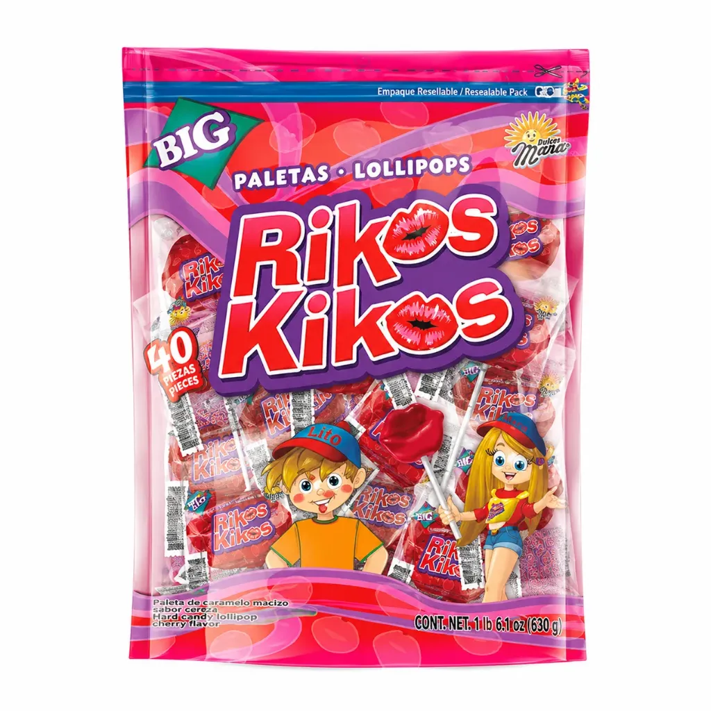 PALETA MARA OPTIMAL RICOS KIKOS C/40