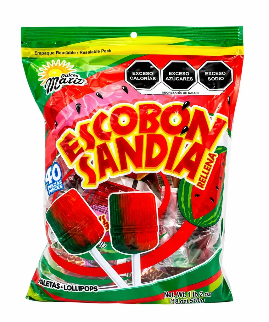PALETA MARA  ESCOBON SANDIA RELLENO C/40