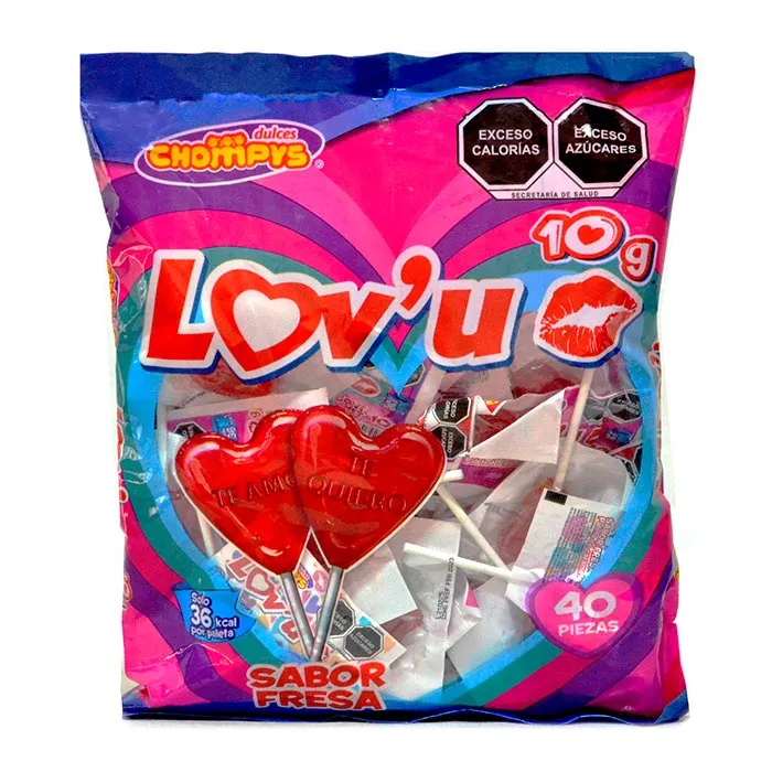 PALETA LOVU 10 GR C/40