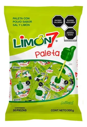 PALETA LIMON 7 C/30