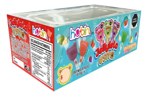 PALETA JELLYLETA OSITO HUBIN C/30