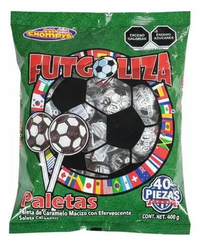 PALETA FUTGOLIZA C/40