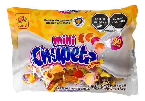 PALETA CHUPETA ICE CREM C/50 GDE