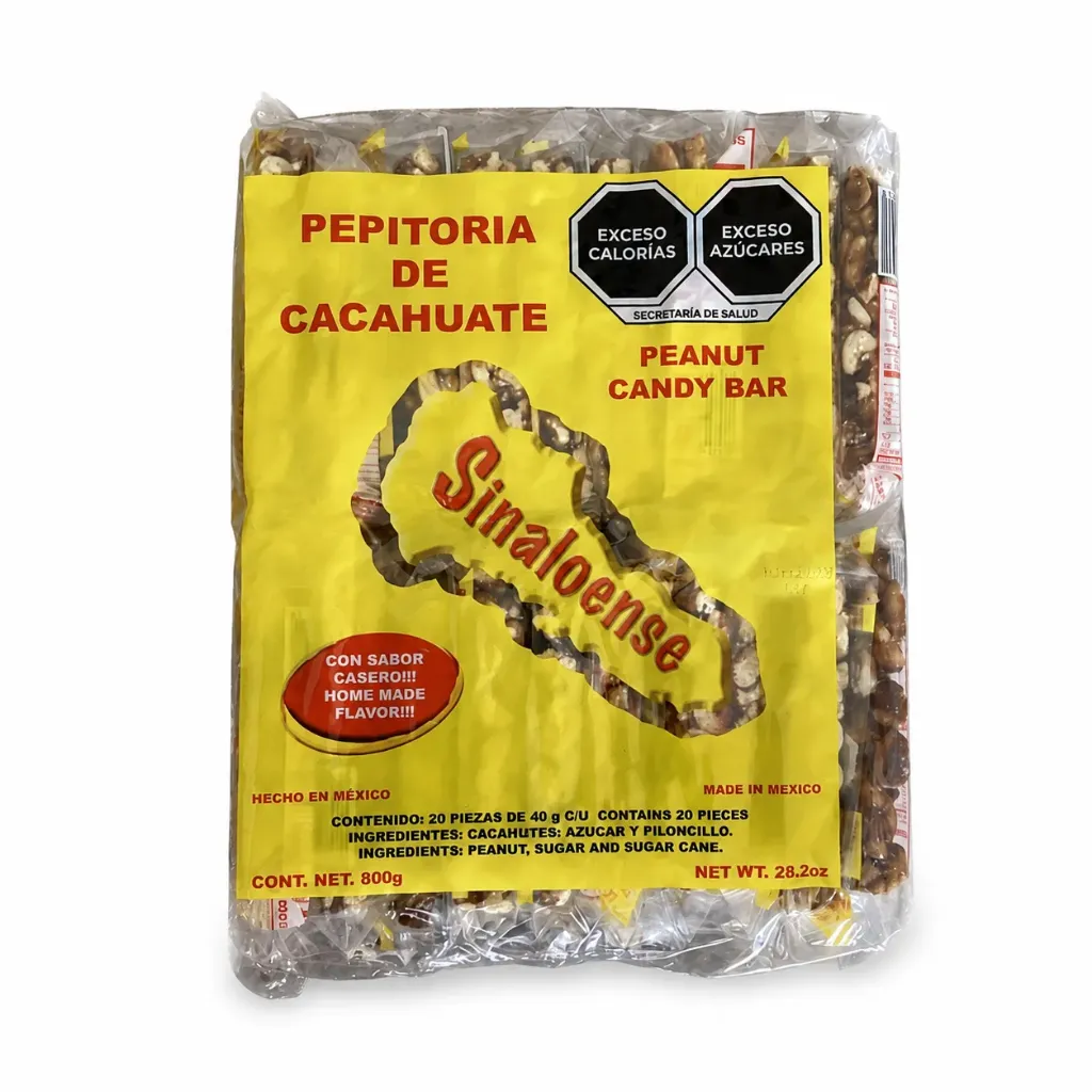 PALANQUETA SINALOENSE CACAHUATE C/20