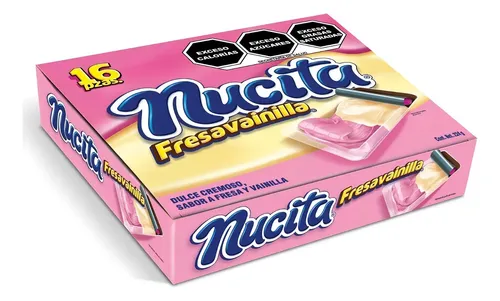 NUCITA FRESA Y VAINILLA C/16