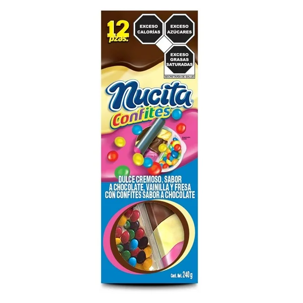 NUCITA CONFITES C/12 PZS