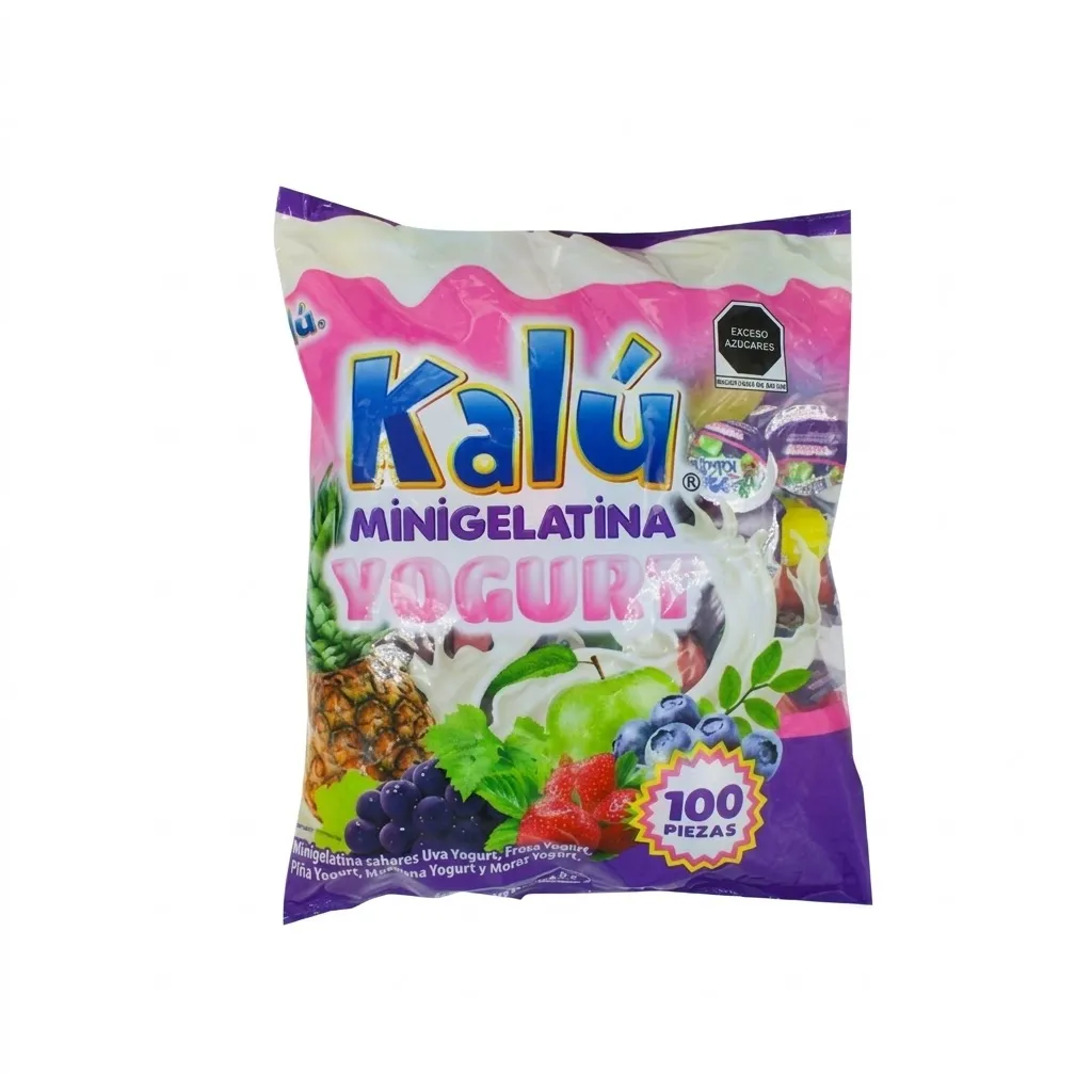MINI GELATINA YOGURT KALU C/100
