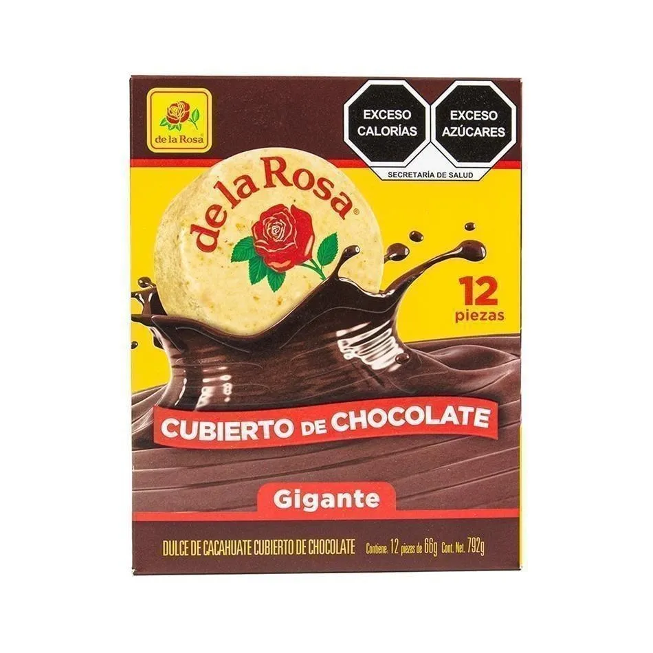 MAZAPAN DE LA ROSA C/CHOCOLATE C/16