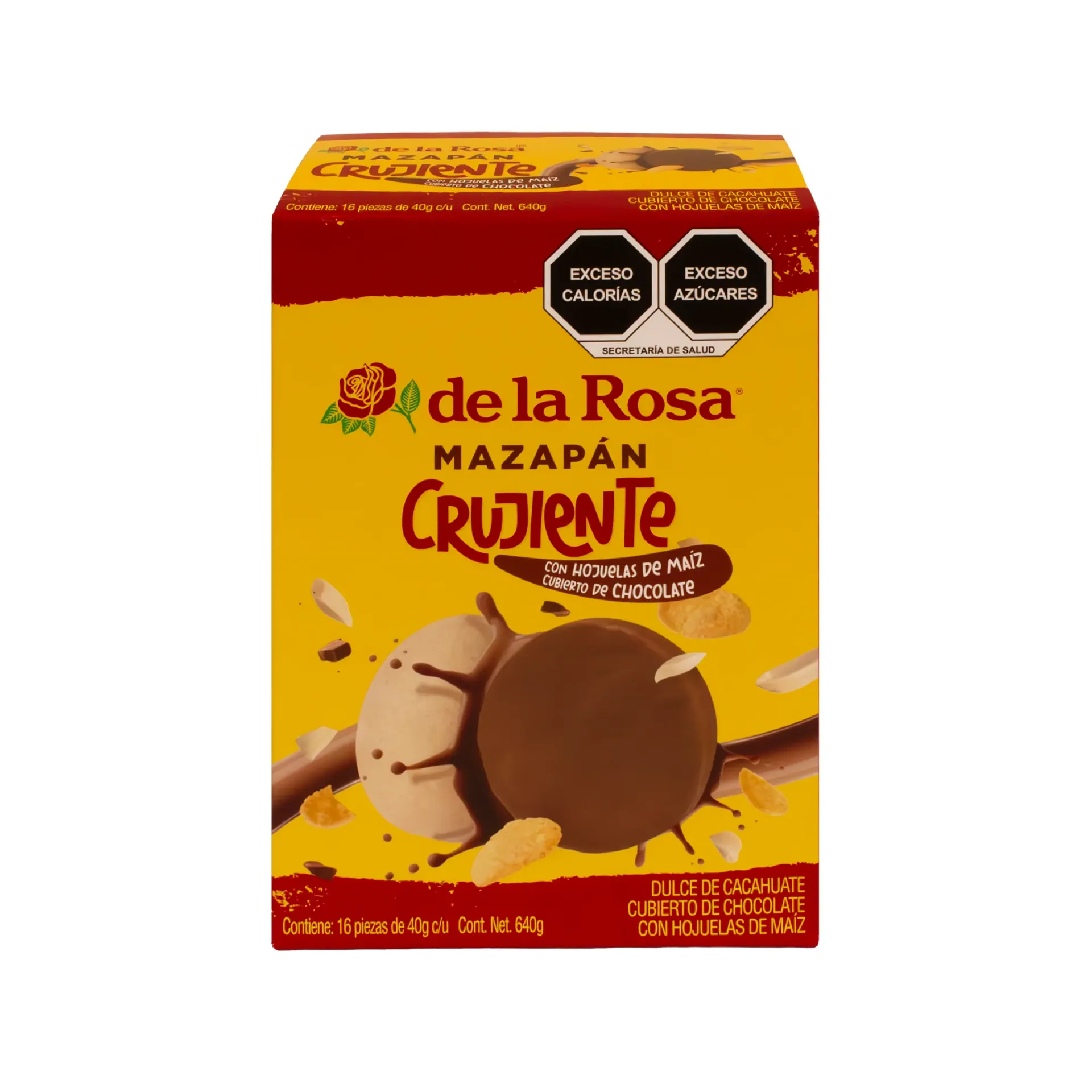 MAZAPAN CRUJIENTE C/ CHOCOLATE C/16