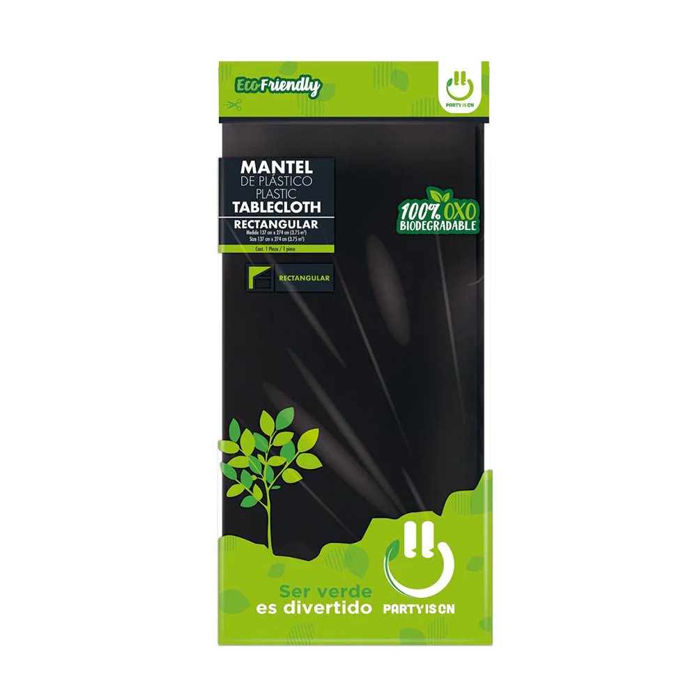 MANTEL RECTANGULAR NEGRO