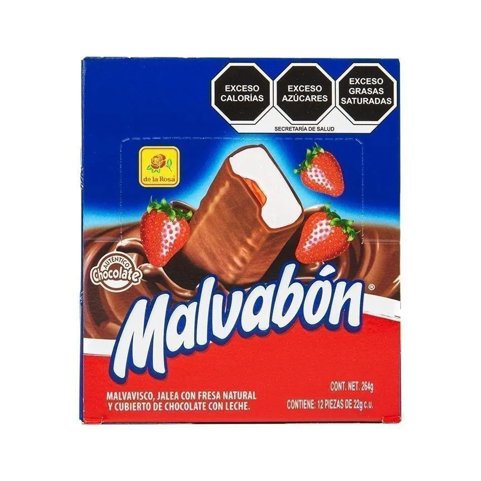MALVABON FRESA C/12