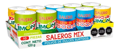 LIMON 7 SALEROS MIX C/10
