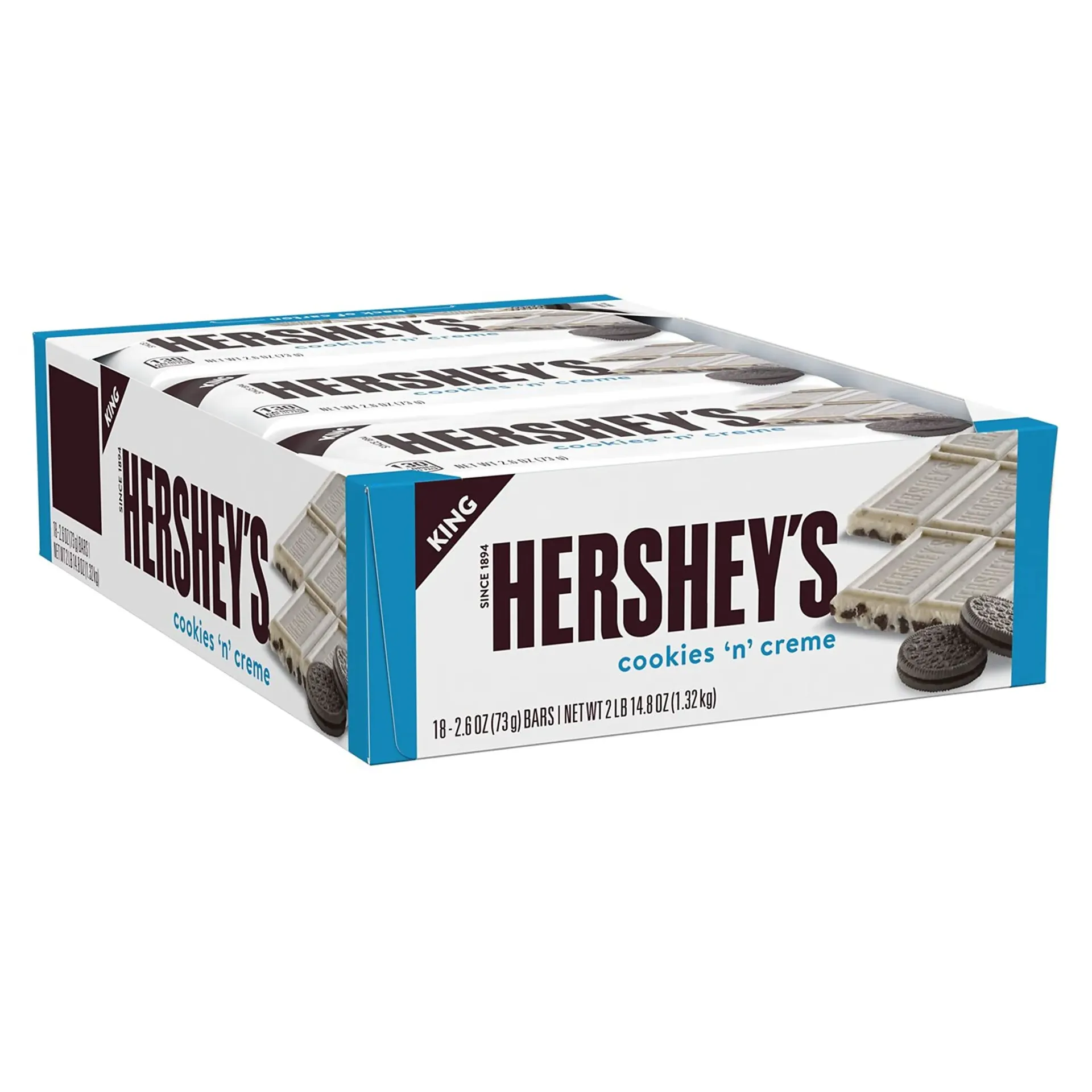 HERSHEYS KING SIZE COOKIES AND CREAM C/12