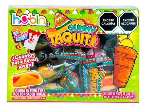 GUMMY TAQUITO HUBIN C/30