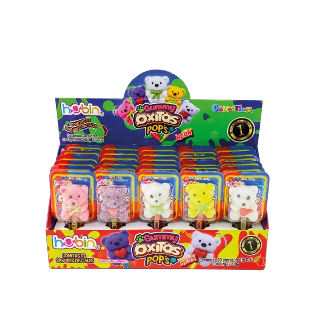 GUMMY OXITOS POPS NEON  C/30