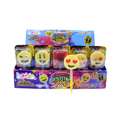 GUMMY GESTITOS POP NEON C/30
