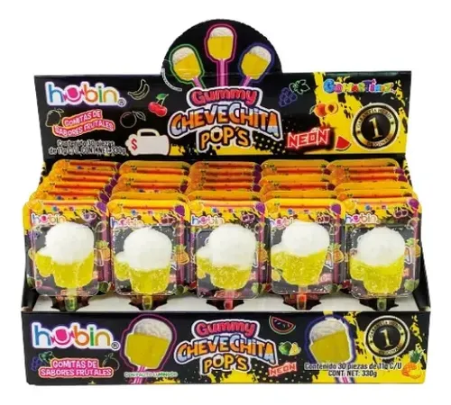 GUMMY CHEVECHITA POPS NEON C/30
