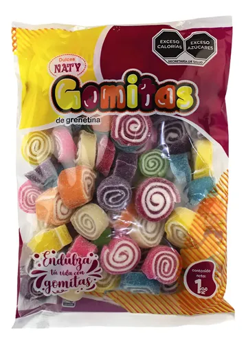 GOMITAS NATY ESPIRAL CHICO 1 KG