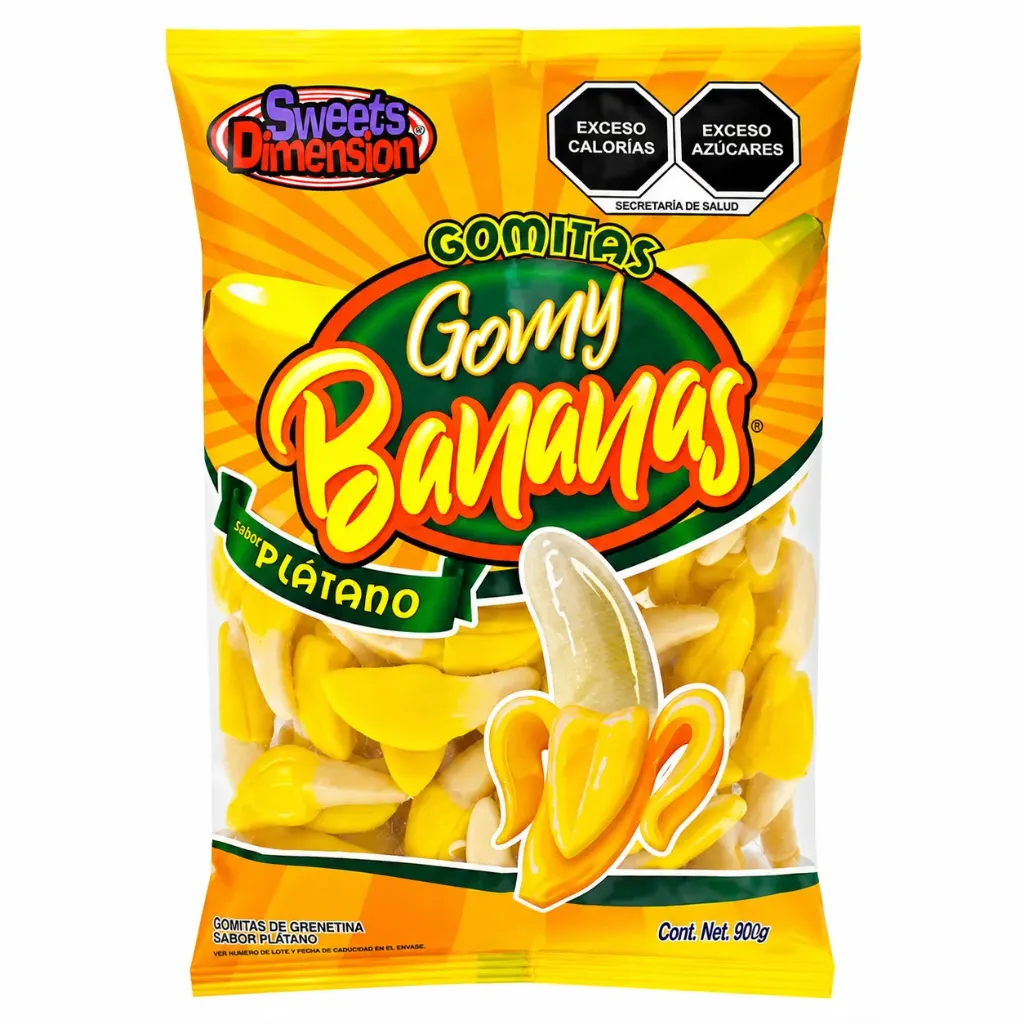 GOMITA GOMY BANANAS SWEET DIMENSION KG