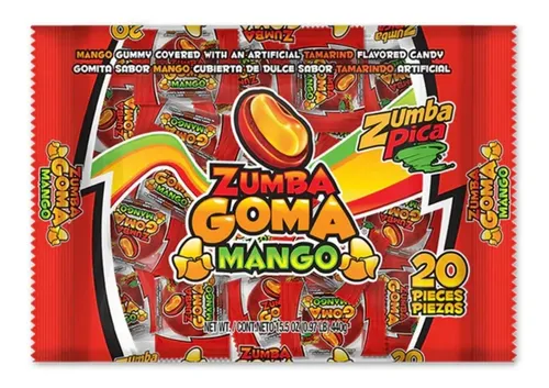 GOMA ZUMBA GOMA MIX MANGO C/20