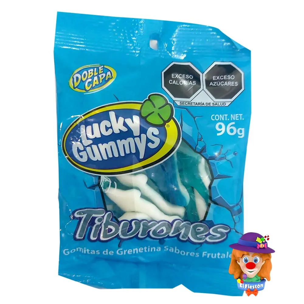 GOMA LUCKY TIBURON SOBRE