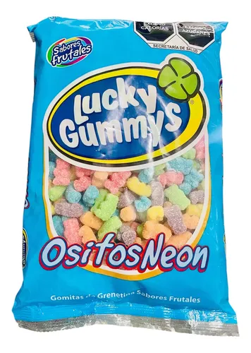 GOMA LUCKY OSOS NEON