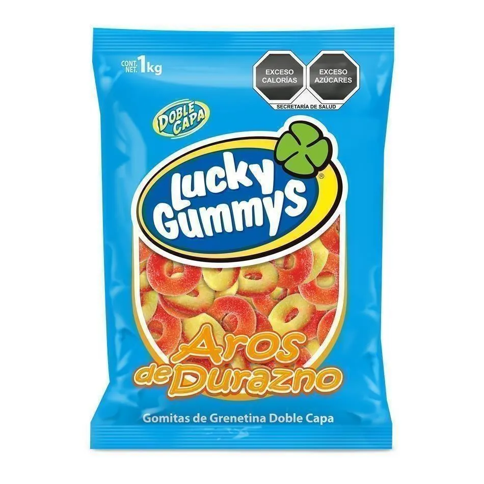 GOMA LUCKY ARO DURAZNO
