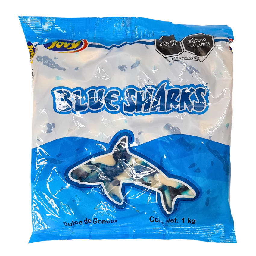 GOMA JOVY TIBURON AZUL KG