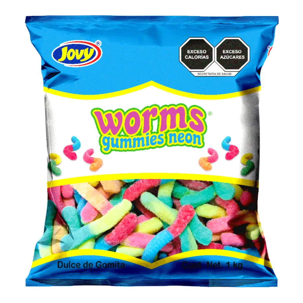 GOMA JOVY LOMBRIZ NEON