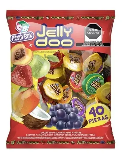 GELATINA JELLY DOO C/40 PZS