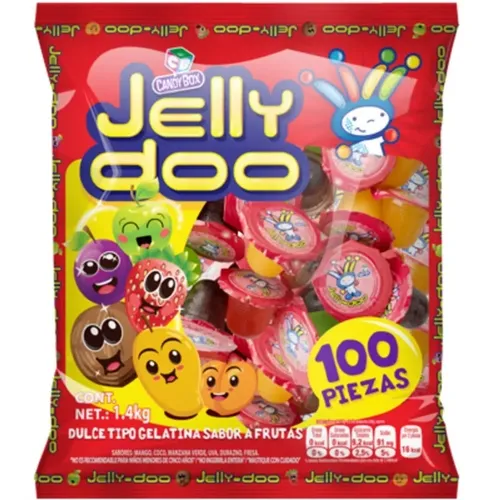 GELATINA JELLY DOO C/100 BOLSA