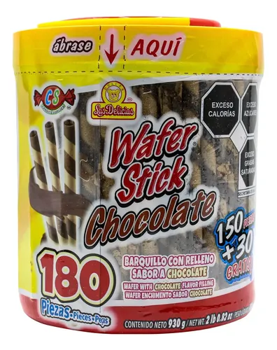 GALLETA WAFFER CHOCOLATE DELICIAS C/180