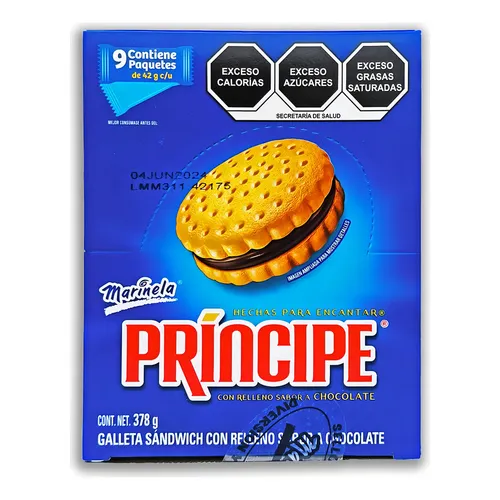 GALLETA PRINCIPE C/9
