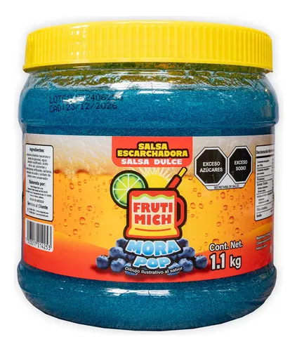 FRUTI MICH SALSA DULCE MORA AZUL 1.1 KG