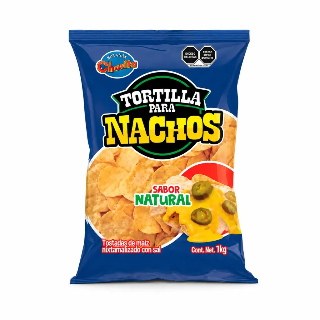 FRITURA TORTILLA NACHO CHAVITA 1 KG