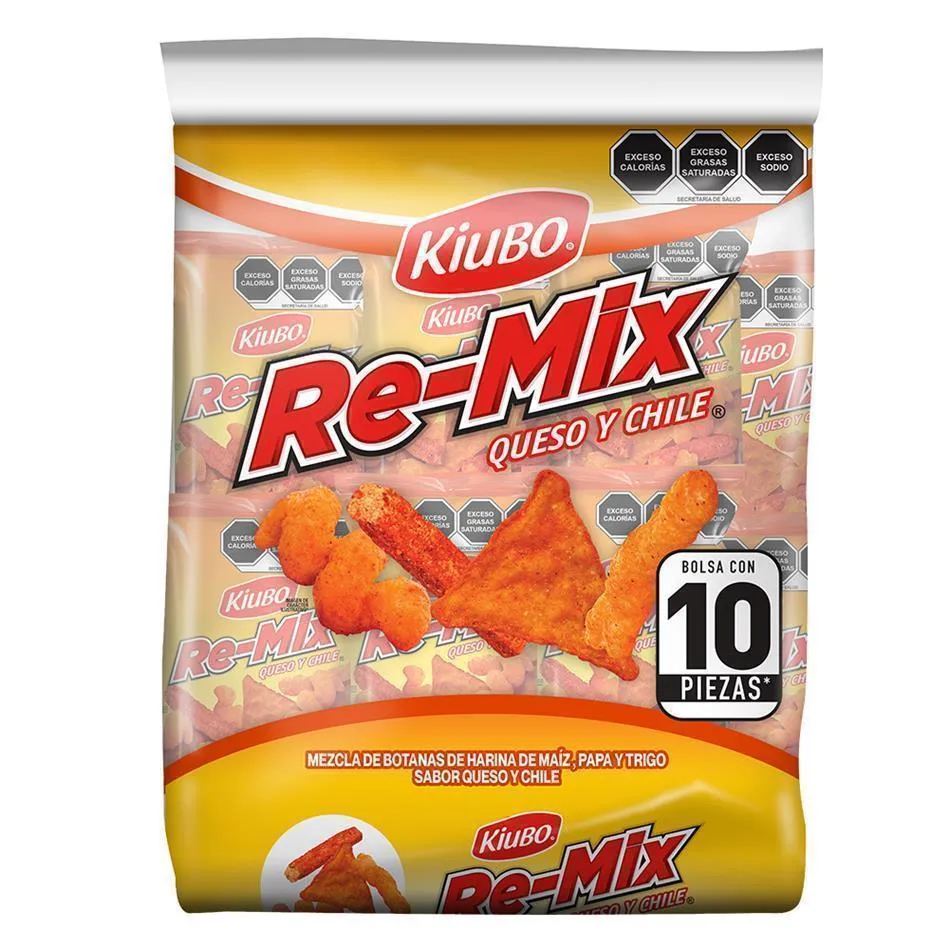 FRITURA REMIX QUESO Y CHILE C/10