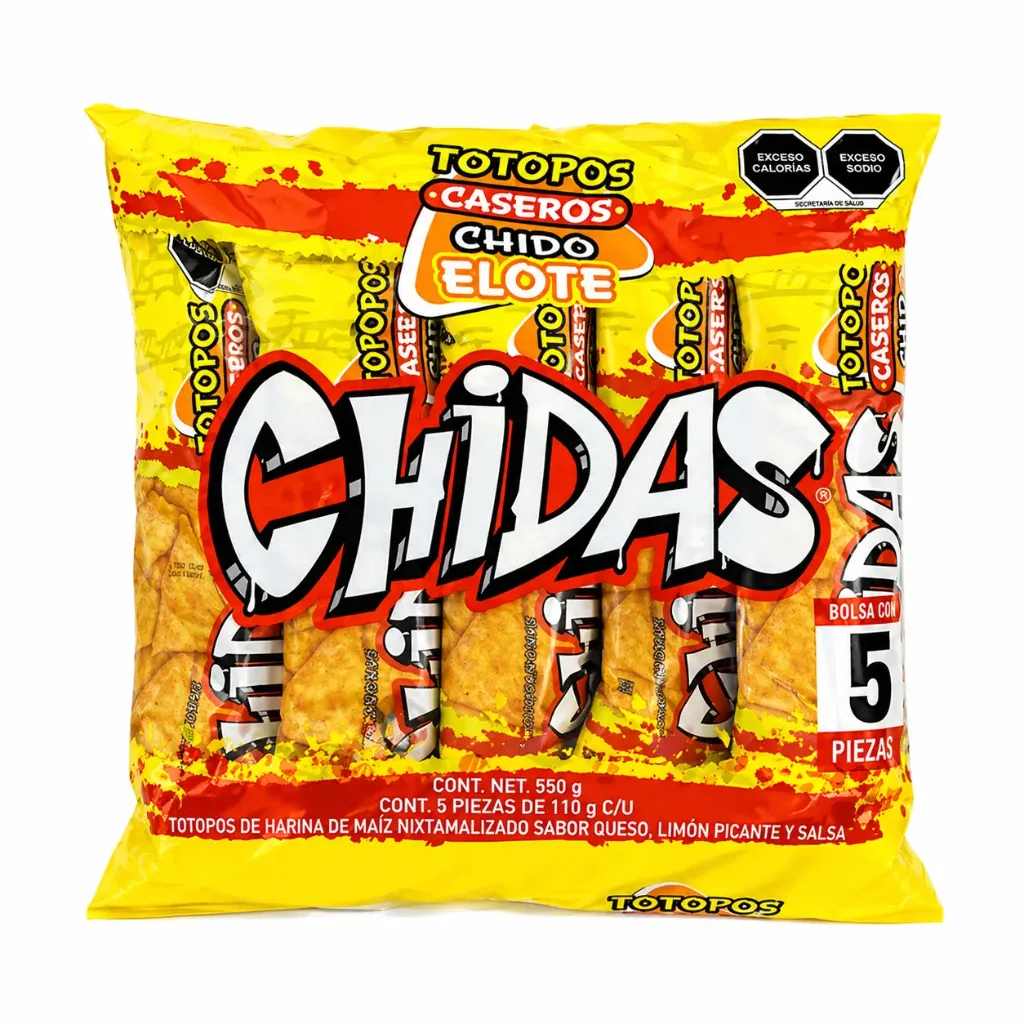 FRITURA CHIDAS TOTOPO ELOTE C/5