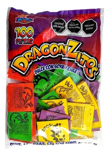 DRAGONZITOS SABORES C/30