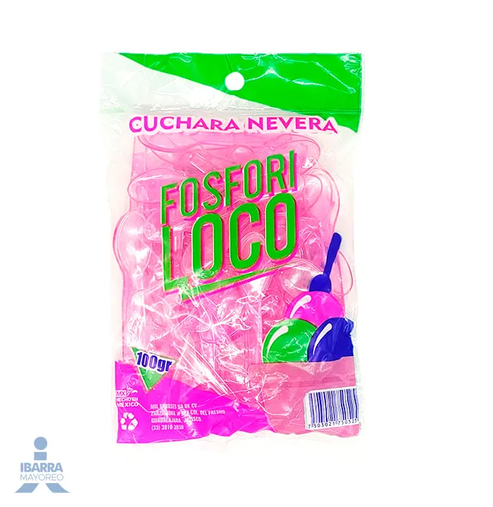 CUCHARA NEVERA FOSFORILOCA DAMEX C/100