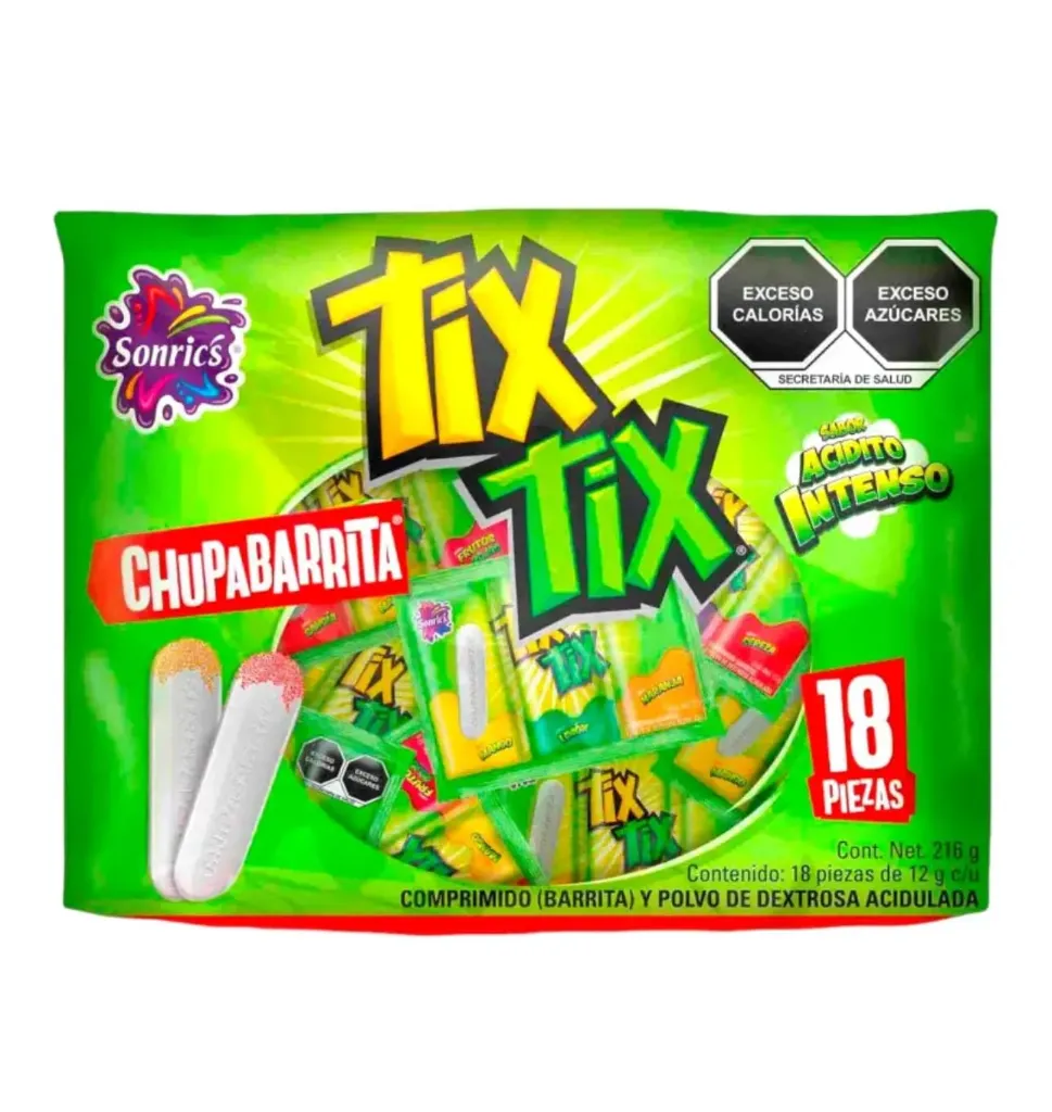 CHUPABARRITA TIX TIX C/18