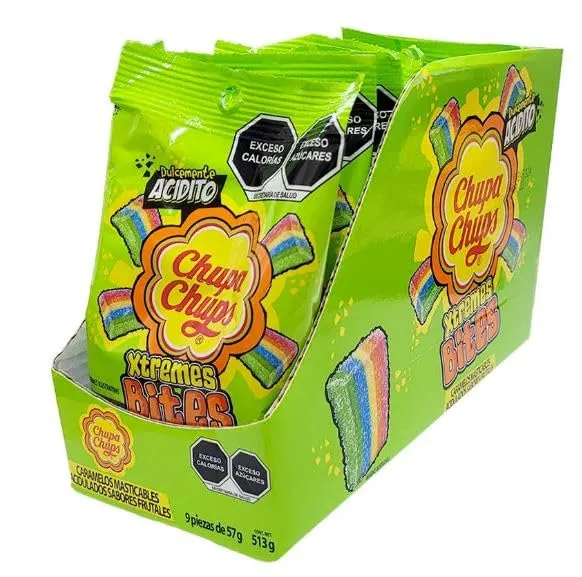 CHUPA CHUPS XTREME BITES C/9